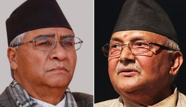 विधेयक र निर्वाचनका विषयमा देउवा-ओली छलफल