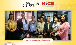 डीजी पे र नाइस टीभीबीच सम्झौता, व्यवसायीले डेढ लाखको विज्ञापन सित्तैमा गर्न पाउने