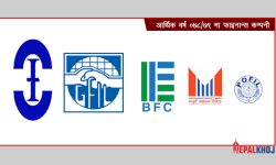 ८ फाइनान्स कम्पनीको खुद मुनाफा घट्दा ६ वटाको बढ्यो