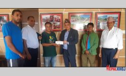 पशु एम्बुलेन्स खरिद गर्न कागेश्वरी नगरपालिकाद्वारा २३ लाख सहयोग