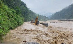मेलम्ची तटीय क्षेत्र जोखिममा, सतर्कता अपनाउन आग्रह