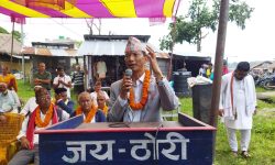 सहरी मन्त्री चौधरी भन्छन्- ठोरीको विकासमा सबैले हातेमालो गरौं