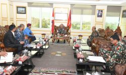 चुनाव नजिकिंदै गर्दा सुरक्षा निकायका प्रमुखहरुबिच जंगी अड्डायमा छलफल