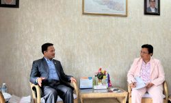 नरैनापुरमा देखिएको खडेरीको समस्याका विषयमा गहतराज र भुसालबिच छलफल