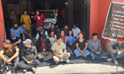 पत्रकार महासंघ इमेज प्रतिष्ठान शाखाको अगुवाईमा इमेज टेलिभिजनमा धर्ना