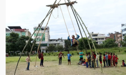 गाउँघरबाट हराउँदै लिंगे पिङ !