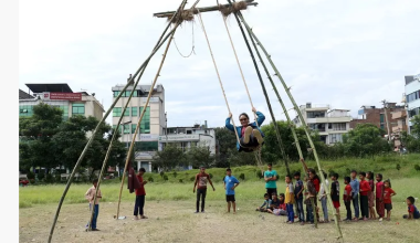 गाउँघरबाट हराउँदै लिंगे पिङ !