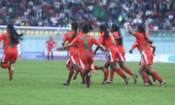 साफ महिला च्याम्पियनशिप फाइनल : बंगलादेश अगाडि