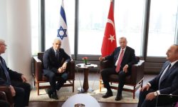 इजरायलका प्रधानमन्त्री र टर्कीका राष्ट्रपतिबीच दुर्लभ भेटवार्ता