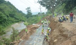 मुग्लिङ-पोखरा सडक विस्तार : तनहुँ खण्डमा प्रगति न्यून