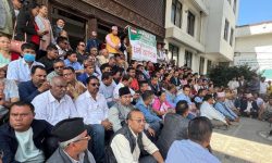 कांग्रेस कार्यालयमा शेखर पक्षको आन्दोलन