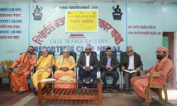 हिन्दूराष्ट्र कायम गर्नुपर्ने माग राख्दै भारद्धाजले गरे अनशनकाे घोषणा