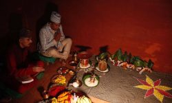 हनुमानढोकास्थित दशैं घरमा राखियो जमरा