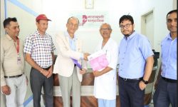 लुम्बिनी जनरल इन्स्योरेन्स र नारायणी समुदायिक अस्पतालबीच सम्झौता