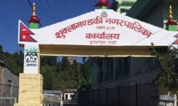 शुक्लागण्डकी नगरपालिकाले अतिक्रमित संरचना हटाउने