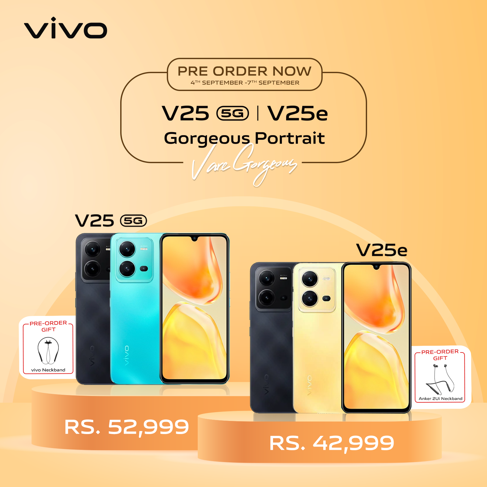 भिभो भी-२५ सिरिज स्मार्टफोनको प्रि-बुकिङ खुल्यो