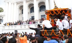 इन्द्रजात्राका सारथीलाई पाँच लाखसम्मको बिमा