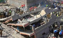 सिरियाको उत्तरी सहर एलेप्पोमा भवन भत्किँदा दश जनाको मृत्यु