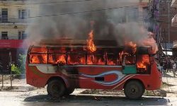 बसको ठक्करबाट विद्यार्थीको मृत्यु भएपछि गजुरी तनावग्रस्त