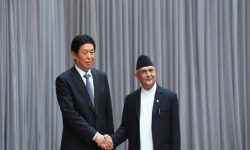 अध्यक्ष ओली र चिनियाँ नेता ली चाङ्सुबीच भेटवार्ता