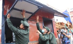 पशुपति क्षेत्रका अवैध संरचना हटाउन सुरु