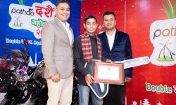 पठाओको दसैं महोत्सवः आदित्य र तारापतिले जिते बजाज पल्सर र डिस्कभर बाइक