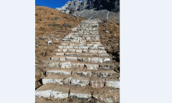 पर्यटन प्रवर्द्धनका लागि हेलम्बुमा पदमार्ग निर्माण