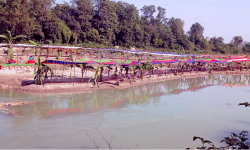 छठका लागि सिङ्गारिँदै मोहना घाट