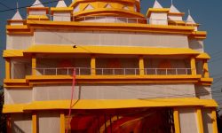 छठ पूजाका लागि बनाइएको स्वागतद्वार !