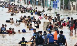 आँधीले मनिलाको जनजीवन प्रभावित, ८४ जनाको मृत्यु