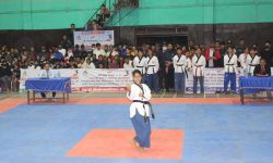 नवौं राष्ट्रिय खेलकुद प्रतियोगिता : बेनीमा तेक्वान्दो सुरु