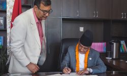 मन्त्री कार्कीद्वारा कानुन मन्त्रालयको पदभार ग्रहण