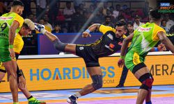 प्राे कबड्डी लिग : तेलुगु टाइटन्सकाे जित