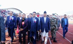 सीमित साधन स्रोतका बाबजुद नेपाली खेलाडीको योगदान महत्त्वपूर्ण : प्रधानमन्त्री