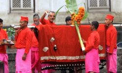 नवरात्रको सातौँ दिन दसैँघरमा भित्र्याइँदै फूलपाती