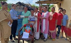 गुराँस लाईफद्धारा मृत्युदावी वापतको रकम भुक्तानी