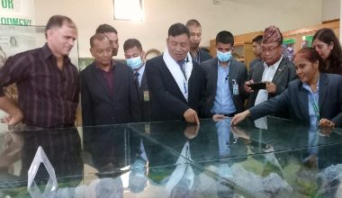 उपराष्ट्रपति पुनद्वारा अन्तर्राष्ट्रिय पर्वतीय सङ्ग्रहालयको अवलोकन