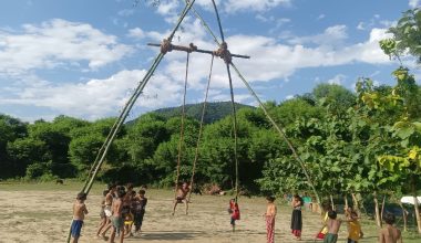 गाउँघरबाट लोप हुँदै रोटे पिङ र लिङ्गेपिङ