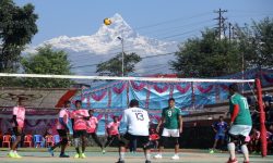 पोखरा भइरहेको राष्ट्रिय खेलकुद प्रतियोगिताका तस्बिरहरू