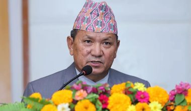 एमाले उपमहासचिव गुरुङद्वारा लमजुङ प्रतिनिधिसभाका लागि मनोनयन दर्ता