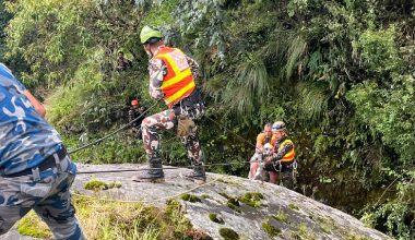 सेनाद्वारा गोरखाको मनास्लु ईलाकाबाट २ इजरायलीसहित ८ को उद्धार