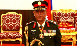 प्रधान सेनापति र राष्ट्रसंघका सैनिक सल्लाहकार डोयपबीच भेट