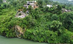 परेवाडाँडामा जिपलाइन र स्काई रोप साइक्लिङको निर्माण अन्तिम चरणमा