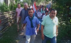 उम्मेदवार बिश्व प्रकाश शर्मा चुनावि घर दैलो कार्यक्रममा