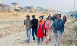 उम्मेदवार कोमल वलि निर्वाचन क्षेत्रको घरदैलो कार्यक्रममा !