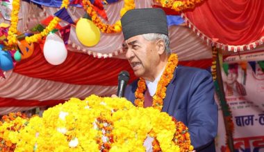 संविधानको रक्षा र समृद्धिका लागि गठबन्धनका उम्मेदवारलाई मतदान गर्न अपिल
