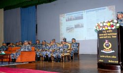 सशस्त्र प्रहरी महानिरीक्षक अर्यालद्वारा समर्पण एपीएफ मासिक पत्रिका विमोचन