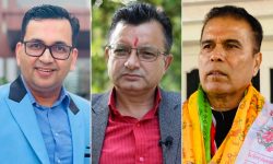 अध्यक्ष दाहालले छाडेको चितवन-३ मा त्रिपक्षीय प्रतिस्पर्धा