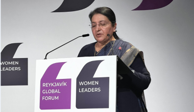 नेपाल समावेशी लोकतन्त्र संस्थागत गर्ने मार्गमा छ : राष्ट्रपति