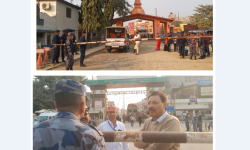 निर्वाचन : सीमामा सुरक्षा कडा